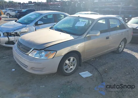 2002 Toyota Avalon Xl z USA, uszkodzony, nr VIN 4T1BF28B32U243642